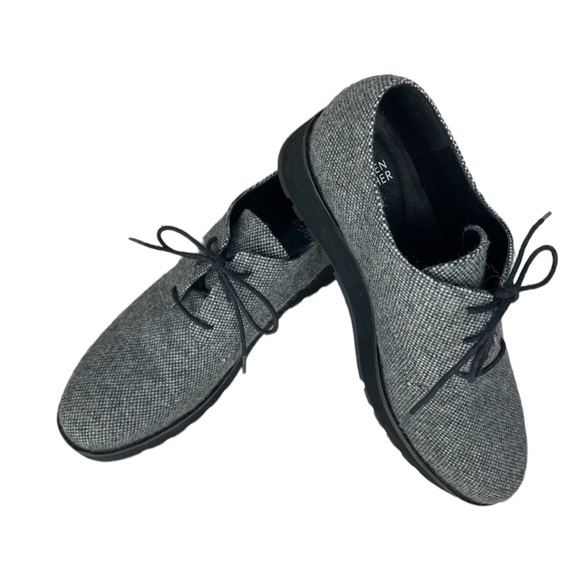 Eileen Fisher Shoes - Eileen Fisher Eddy Tweed Platform Oxfords Size 8